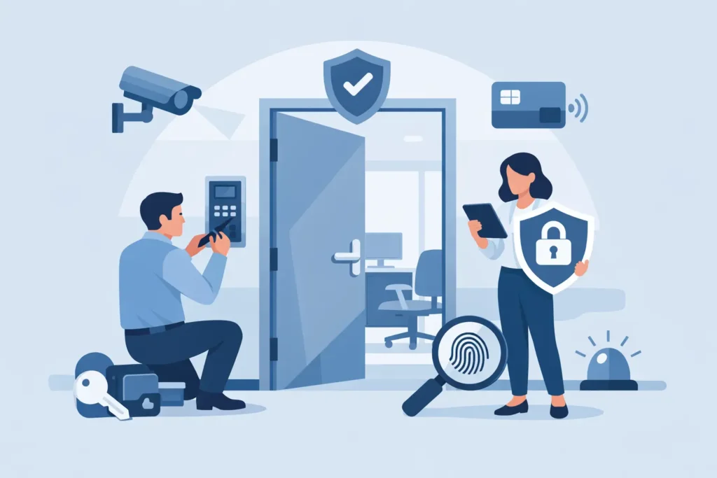 How to Improve Office Door Security Safely