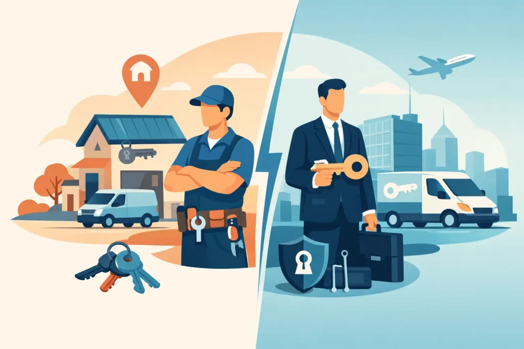 Local Locksmith vs National Company: Which to Choose?