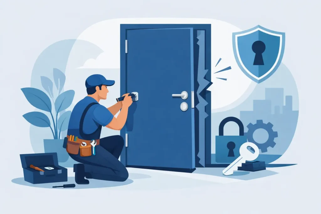 When You Need a Locksmith for a Seized Door
