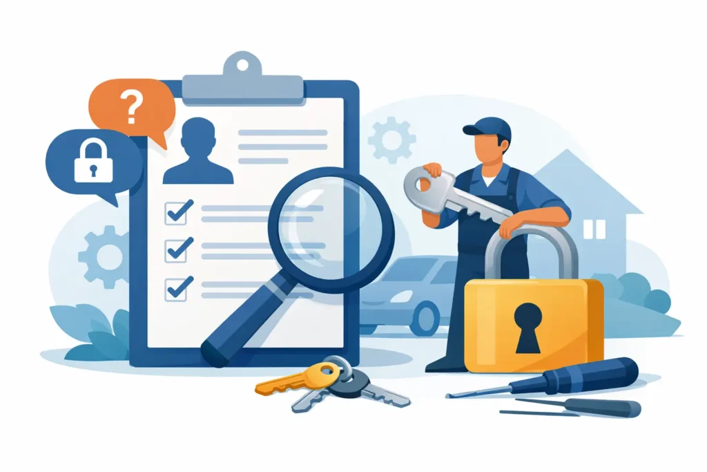 Best Locksmith Questions to Ask Before You Book